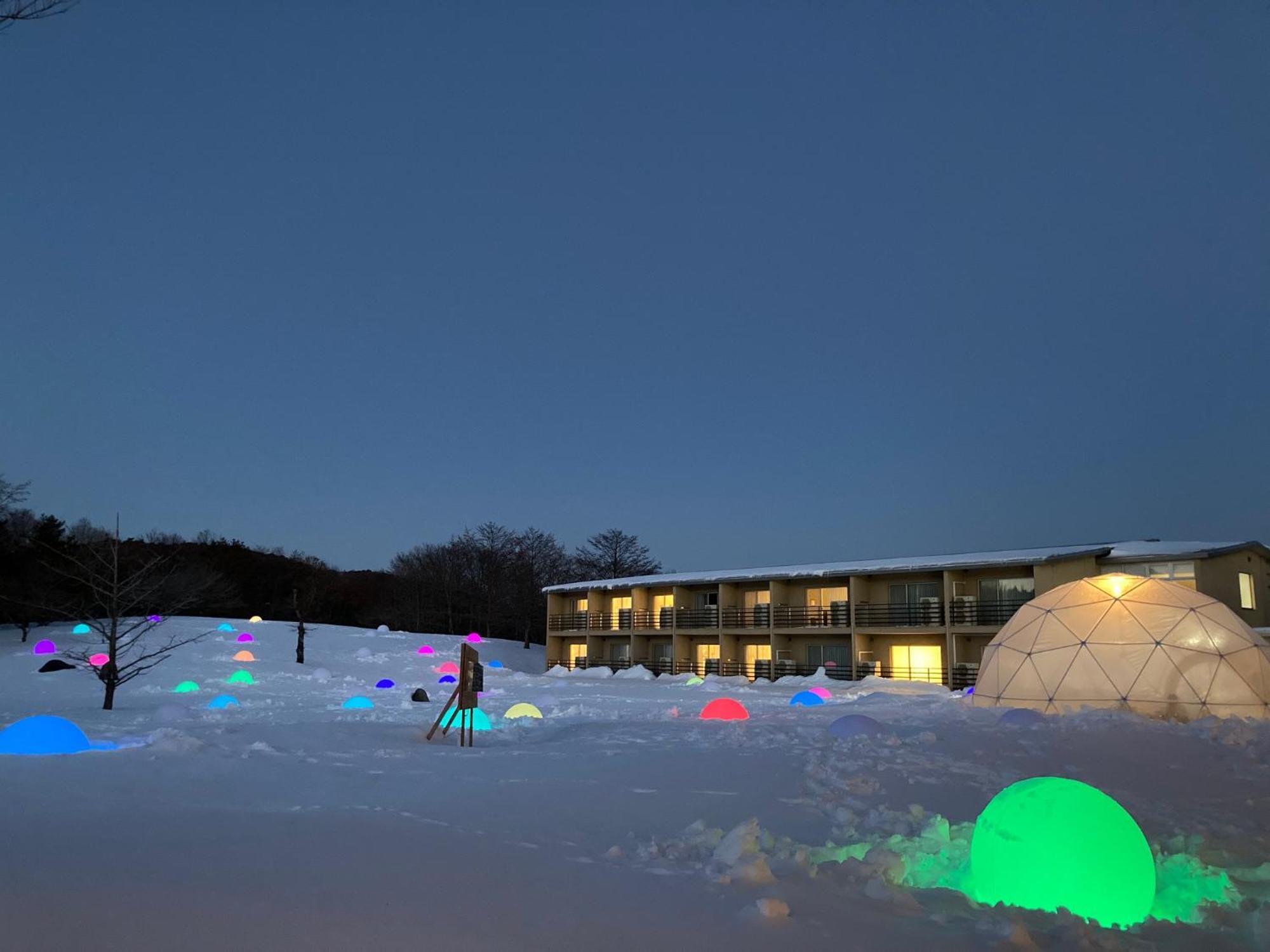 Mineyama Kogen Hotel Relaxia Kamikawa  Exterior foto